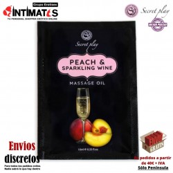 Melocotón y Cava 10ml · Aceite de masaje · Secret Play