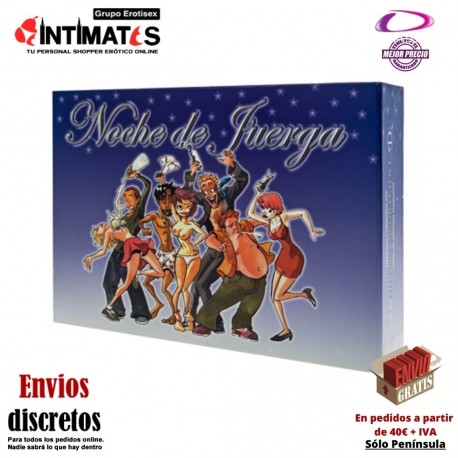 Noche de juerga · Un juego cachondo · Dildos