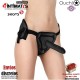 Deluxe Silicone Strap On - 205 mm · Arnés con consolador · Ouch!