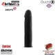 Deluxe Silicone Strap On - 205 mm · Arnés con consolador · Ouch!