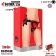 Deluxe Silicone Strap On - 205 mm · Arnés con consolador · Ouch!