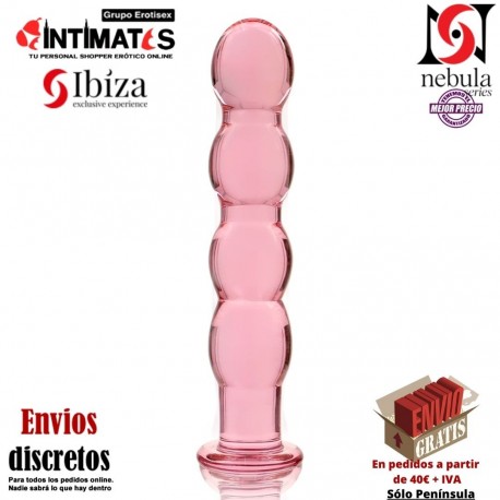 Model 10 · Consolador de cristal borosilicato 160mm · Nebula