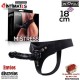 Mistress · Arnés elástico con consolador de 180mm · Intoyou
