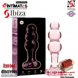 Model 1 · Plug anal de cristal borosilicato 105mm · Nebula