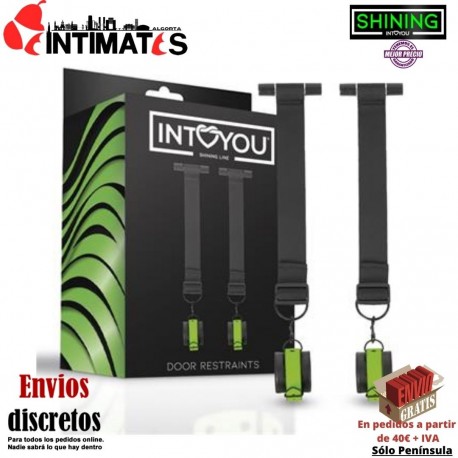 Door Restraints · Ataduras para puerta con esposas · Intoyou