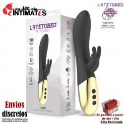 Leums  · Vibrador conejito con función de calor · Latetobed