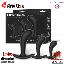 P-Spot Trainer Kit  · Set de 3 Masajeadores Prostáticos · Latetobed