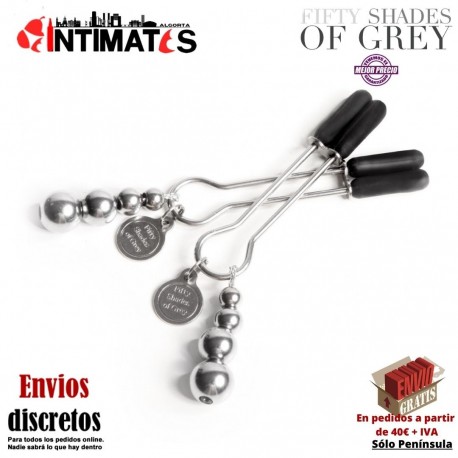 The Pinch · Pinzas ajustables para pezones · Fifty Shades of Grey