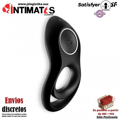 Legendary Duo · Anillo doble para pene y testículos · Satisfyer