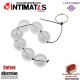Glass Anal Beads · Cadena anal con bolas de cristal · Latetobed