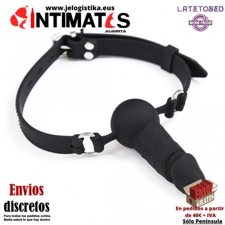Penis Gag · Modaza con dildo ajustable 36-52 cm · Latetobed