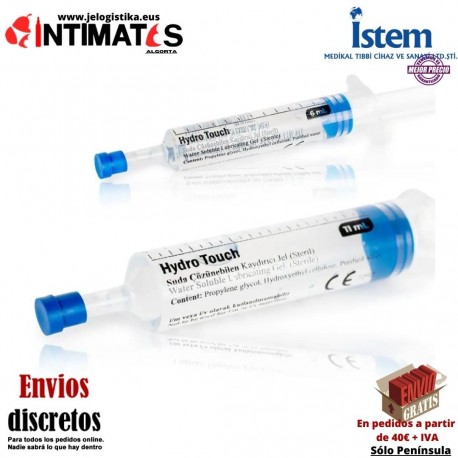 Hydro Touch  6ml · Gel lubricante soluble en agua estéri · Istem