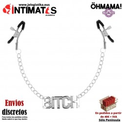 Bitch · Pinzas para los pezones con cadena · Öhmama!
