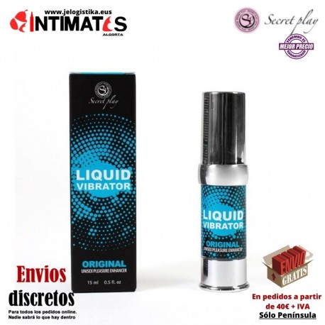 Original · Vibrador liquido 15ml · Secret Play