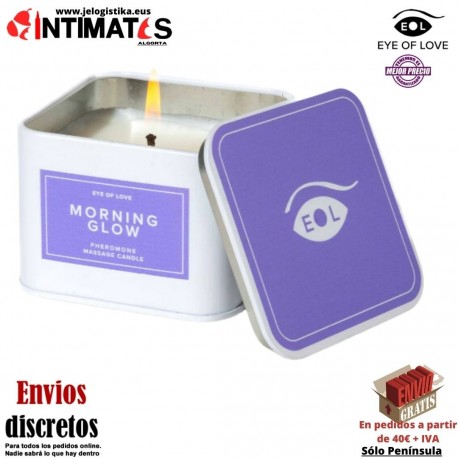 Morning Glow · Vela de masaje con feromonas ♀ · Eye of Love