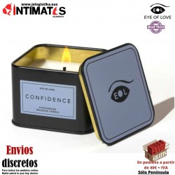 Confidence · Vela de masaje con feromonas ♂ · Eye of Love