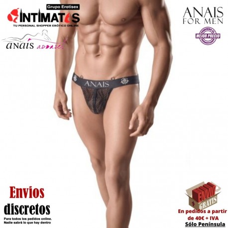 Mod. 03 · Jock strap  negro de red con trasero al descubierto · Anaïs