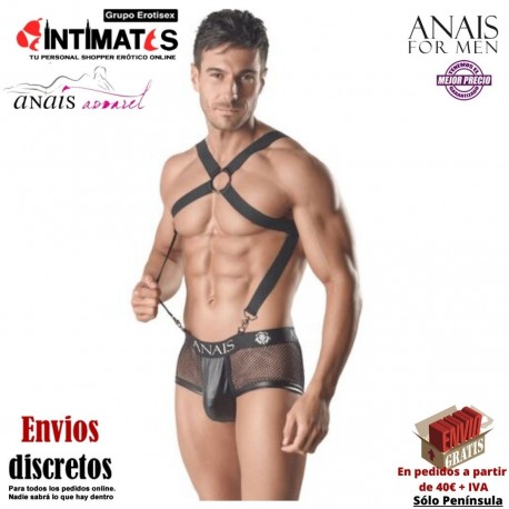 Axel II · Arnes  negro para realzar la masculinidad · Anaïs