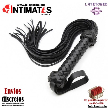 Flogger  · Elegante látigo negro · Latetobed