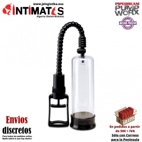 Max-Width Penis Enlarger · Bomba de erección · Pump Worx