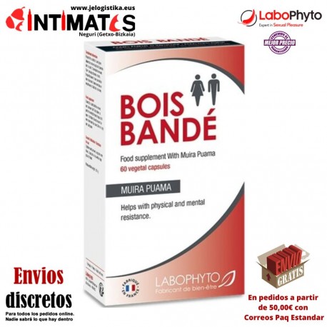 Bois Bandé - 60 cáps. · Aumenta la líbido · LaboPhyto