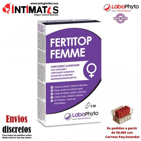 Fertitop ♀ - 60 cáps. · Mujeres que quieren concebir un hijo · LaboPhyto
