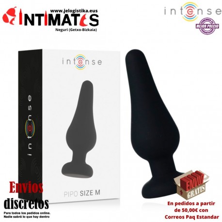 Pipo · Plug Anal M - Negro · Intense