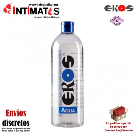 Aqua 500 ml · Lubricante acuoso denso · Eros