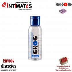 Aqua 50 ml · Lubricante acuoso denso · Eros