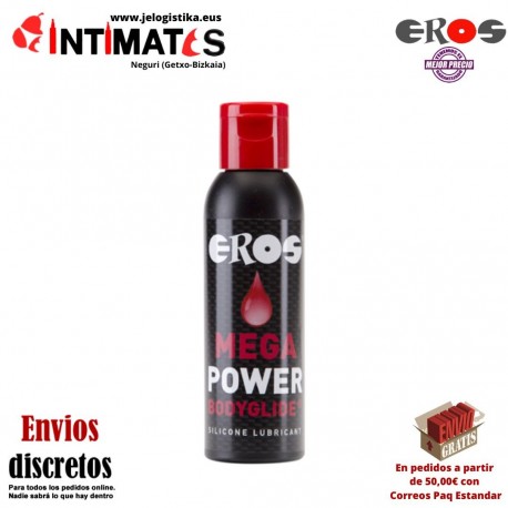 Mega Power Bodyglide® 50ml · Lubricante a base de silicona · Eros