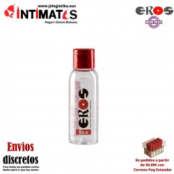 Silk · Lubricante con base de silicona 50ml · Eros