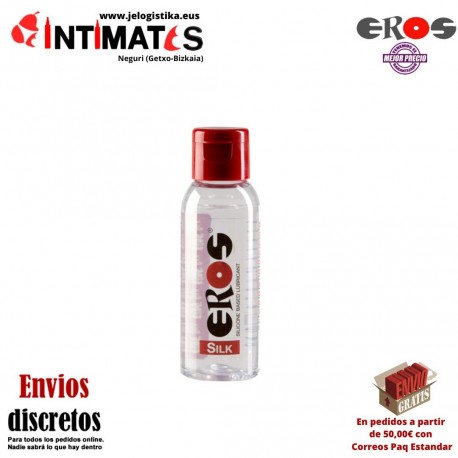 Silk · Lubricante con base de silicona 50ml · Eros