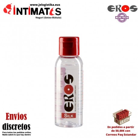 Silk · Lubricante con base de silicona 100ml · Eros