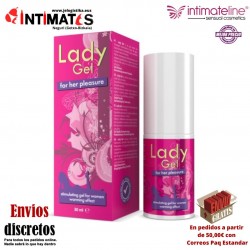 Lady Gel · Estimulante con efecto calor 30 ml · IntimateLine
