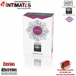 Geisha · Gotas afrodisíacas para la mujer · Shiatsu
