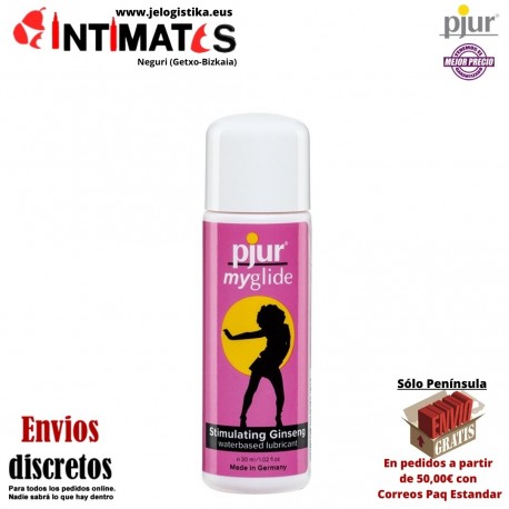 My Glide 30 ml · Lubricante a base de agua con efecto calor  · Pjur