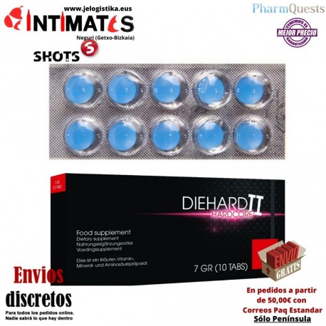 DieHard II Hardcore 10 tabs. · PharmQuest