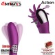 No. One · Vibrador con rueda estimuladora · Action