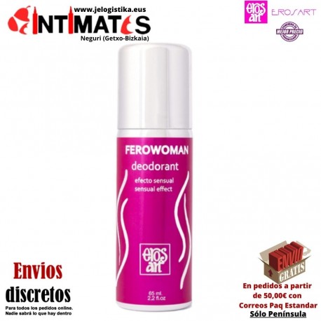 Ferowoman · Desodorante íntimo femenino con feromonas · Eros-Art