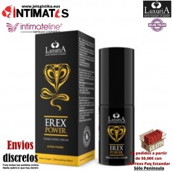 Erex Power · Crema para mejorar la erección 30ml