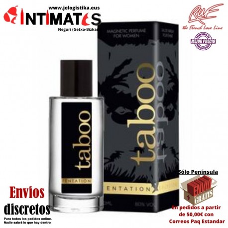 Taboo Tentation · Eau de parfum de intensa seducción · Ruf