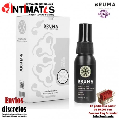 Relajante anal unisex 30 ml · Bruma