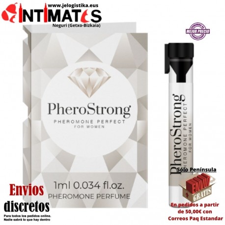 Perfect for Women 1ml · Perfume con feromonas para mujeres · PheroStrong