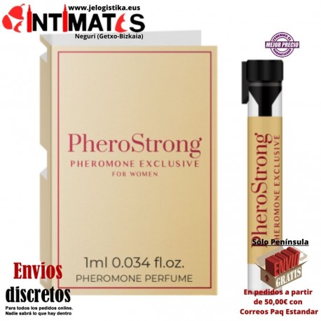 Exclusive for Women 1ml · Perfume con feromonas para mujeres · PheroStrong