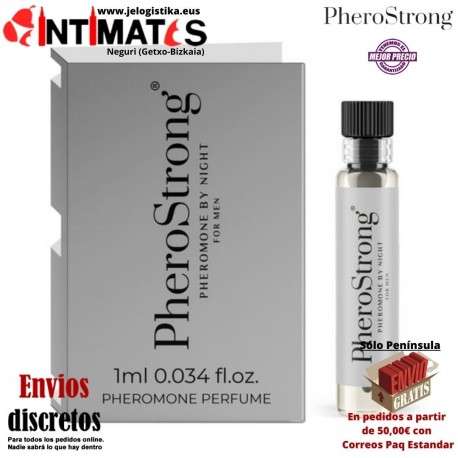 By Night 1ml · Perfume con feromonas para hombres · PheroStrong