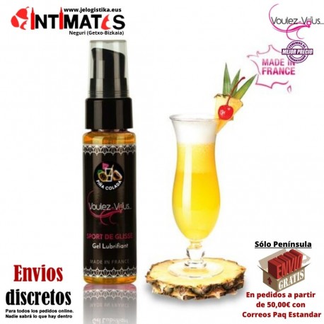 Piña Colada · Lubricante a base de agua de las delicias · Voulez-Vous
