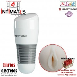 Kitty · Masturbador vagina estrecha - blanco · Pretty Love