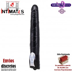 Long John · Vibrador realístico negro - Up & Down · Seven Creations