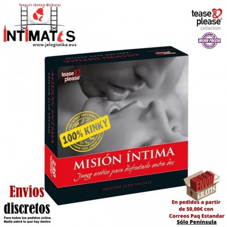 Misión Íntima Edición Alto Voltaje 100% KINKY · Tease&Please