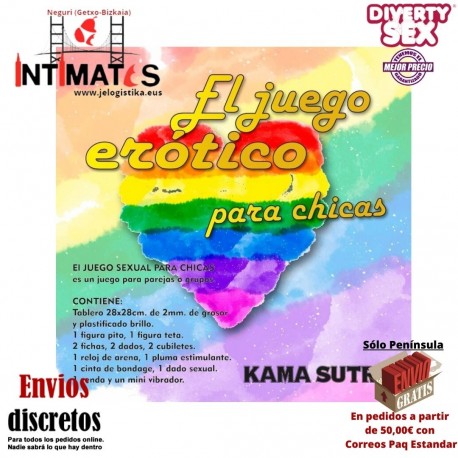 El juego erótico para chicas · Juego para parejas o grupos · Diverty Sex